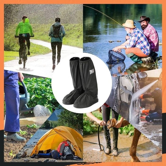 Suitable for wide feet - ❤️All-Round Long Waterproof Boot Cover