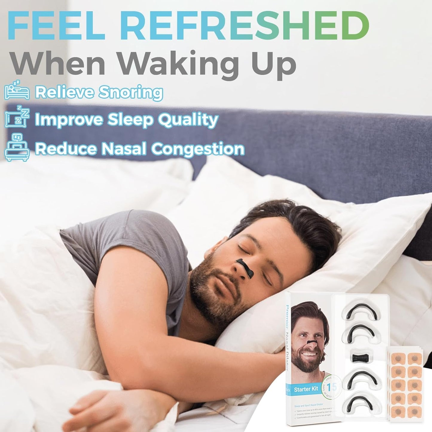 Magnetic Nasal Strip (For Better Air Flow)