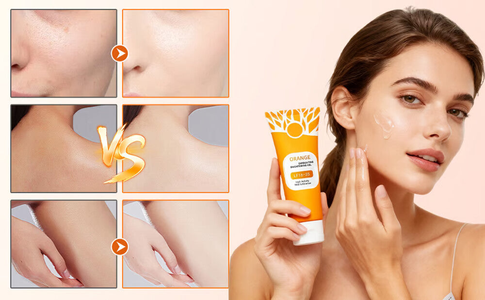 Orange Enzyme Exfoliating Gel 100g – Facial Cleansing Peel