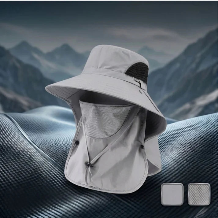 🌞Darkowl Ultimate 360° Safari Sun Hat - Sun, Heat, and Dust Protector (Adjustable & Lightweight Comfort & Unisex Fit)