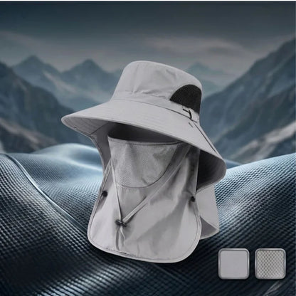 🌞Darkowl Ultimate 360° Safari Sun Hat - Sun, Heat, and Dust Protector (Adjustable & Lightweight Comfort & Unisex Fit)
