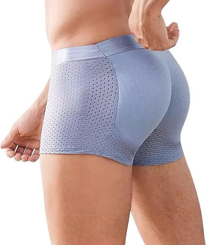 Nylon Ice Silk Breathable Men's Headbutt Padded Underwear 🔥 (Limited Stock)