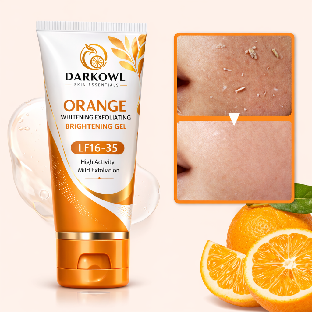 Darkowl Orange Enzyme Exfoliating Gel 100g – Facial Cleansing Peel