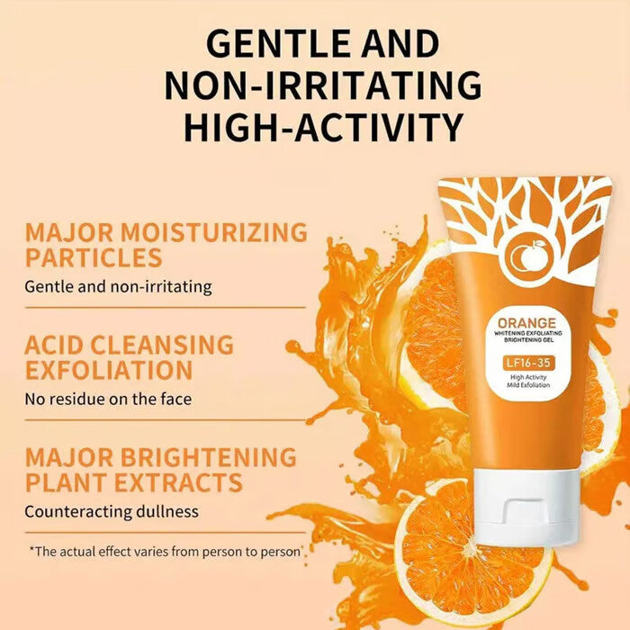 Orange Enzyme Exfoliating Gel 100g – Facial Cleansing Peel