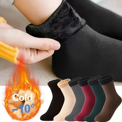 Self Heating Winter Socks for Cold Weather and Snow (Pack of 6)