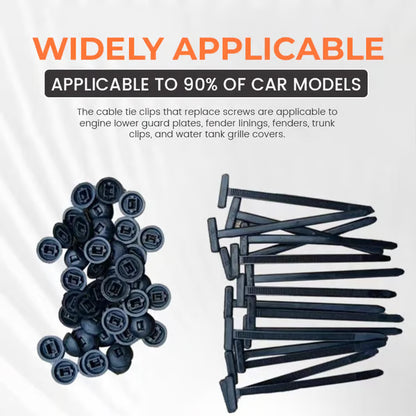 Nylon Universal Cable Tie Buckle Automotive Plastic Fastener