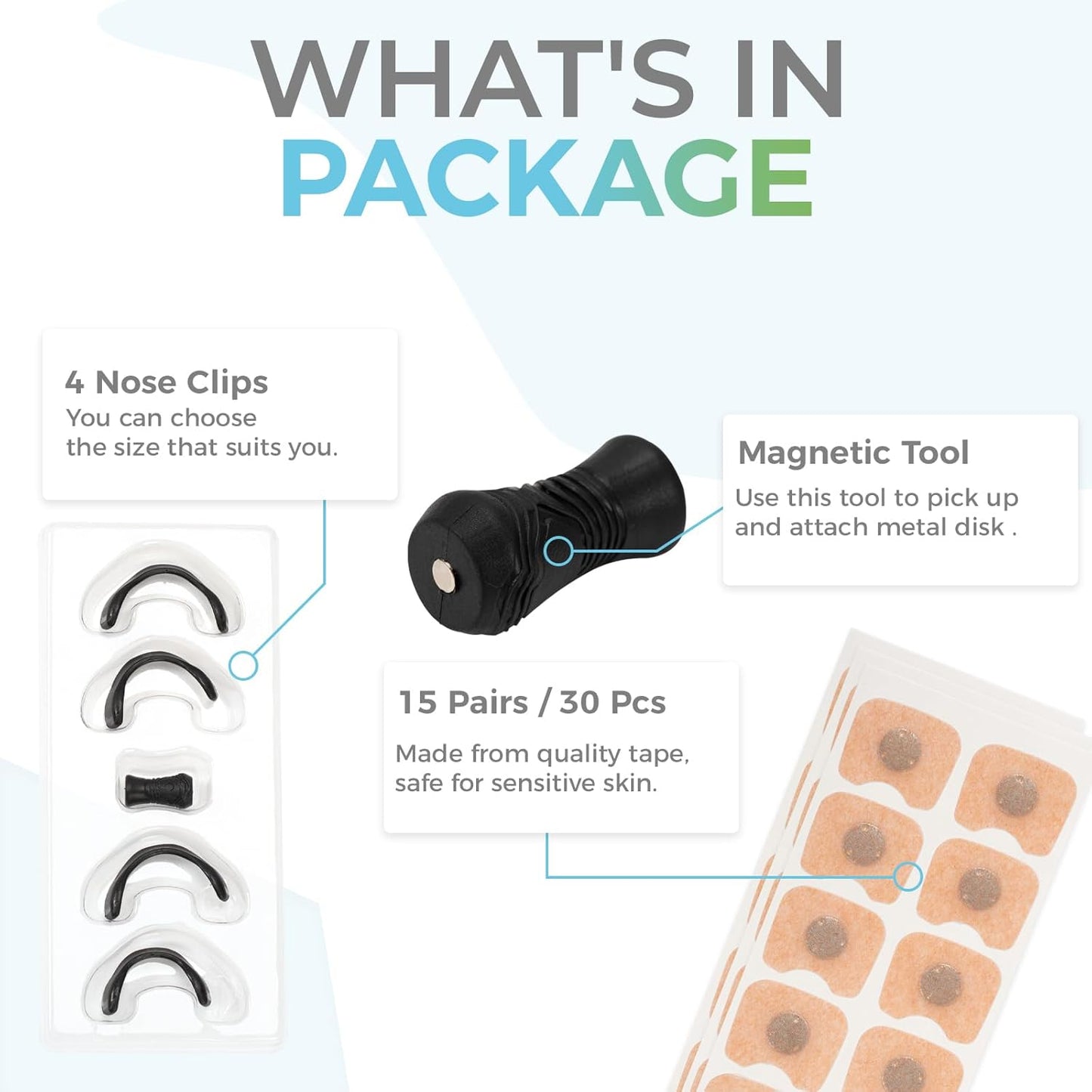 Magnetic Nasal Strip (For Better Air Flow)