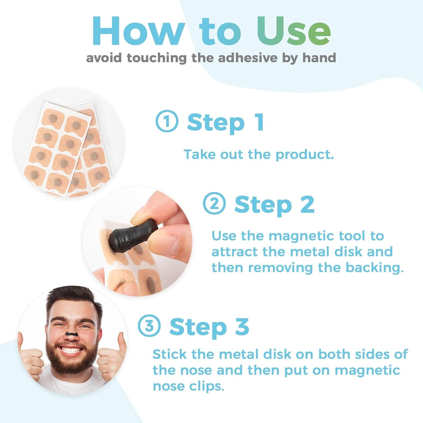 Magnetic Nasal Strip (For Better Air Flow)