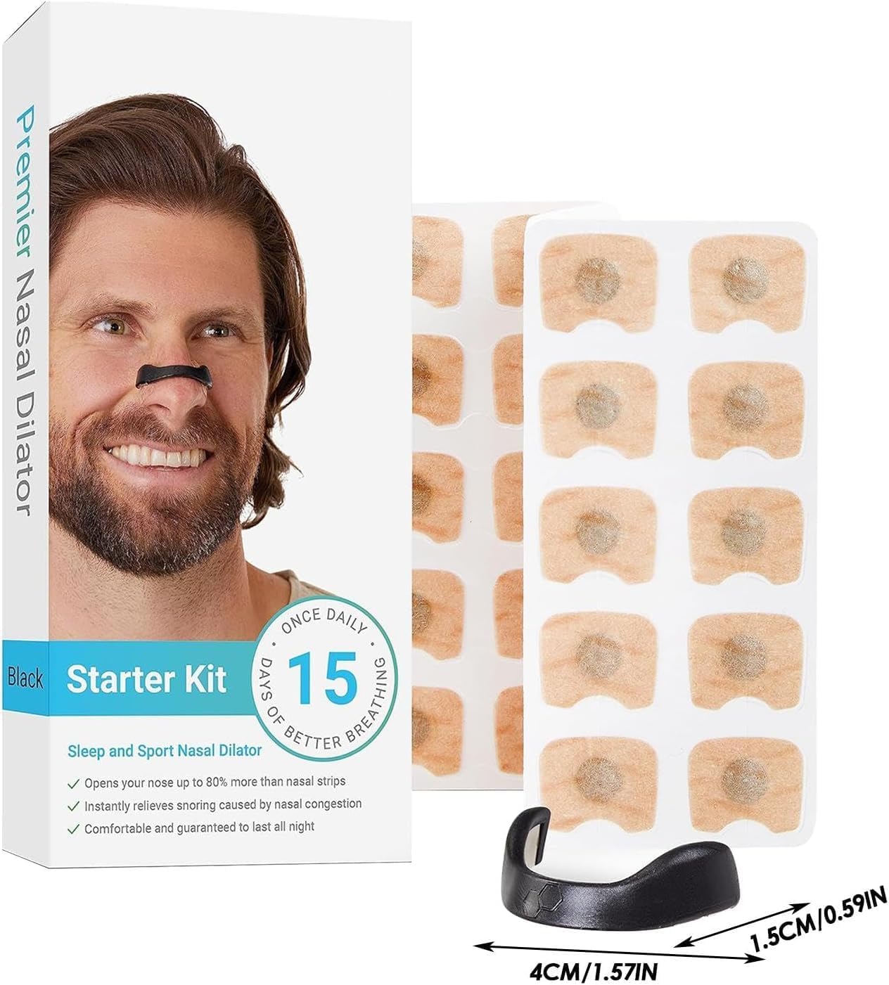 Magnetic Nasal Strip (For Better Air Flow)