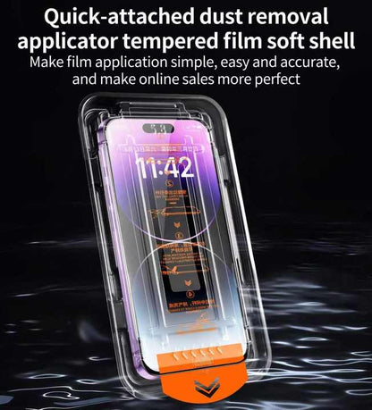 Darkowl Ultra - Military-Grade Privacy Screen Protector with Ultra-easy Install Box