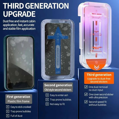 Darkowl Ultra - Military-Grade Privacy Screen Protector with Ultra-easy Install Box