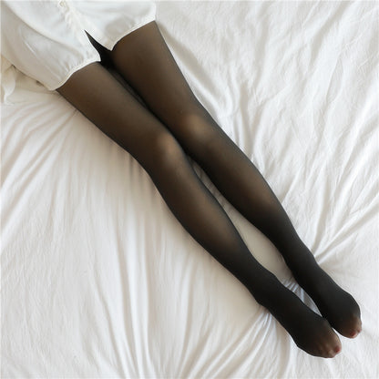 🏆 Hot Sale - 50% OFF 🔥🔥 FUR LINED SHEER TRANSLUCENT! THE ORIGINAL MAGIC FLEECE LINED STOCKINGS