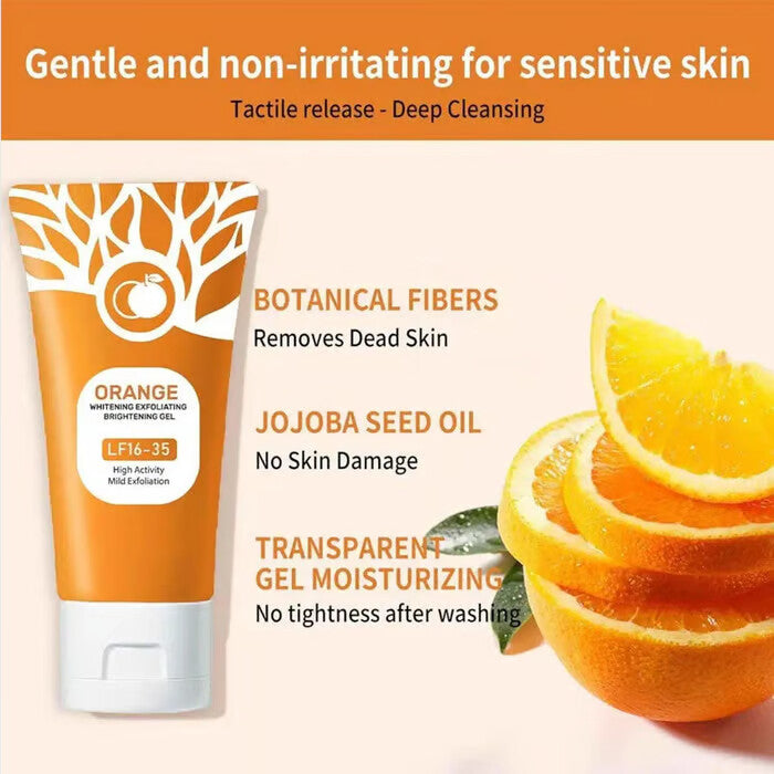 Orange Enzyme Exfoliating Gel 100g – Facial Cleansing Peel