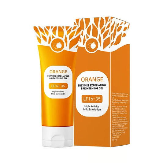 Orange Enzyme Exfoliating Gel 100g – Facial Cleansing Peel