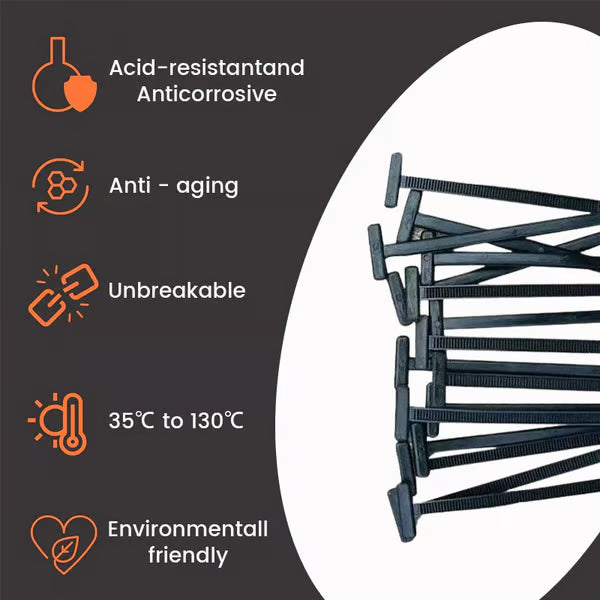 Nylon Universal Cable Tie Buckle Automotive Plastic Fastener