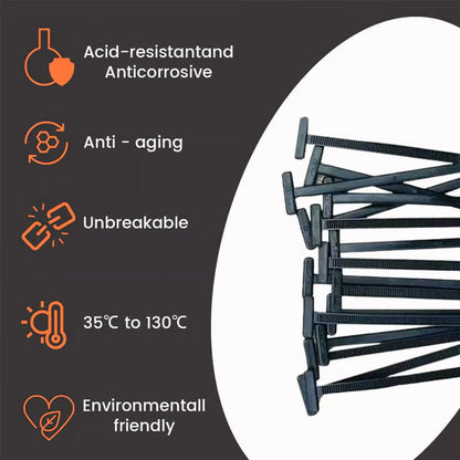 Nylon Universal Cable Tie Buckle Automotive Plastic Fastener
