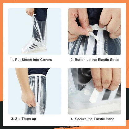 Suitable for wide feet - ❤️All-Round Long Waterproof Boot Cover