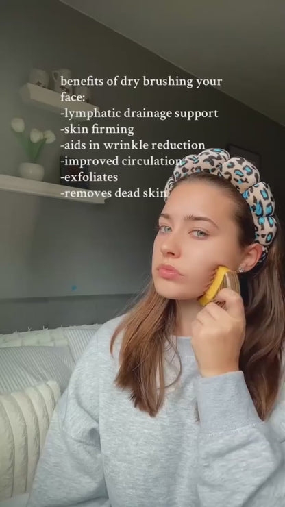 Lymphatic Sculpting Facial Brush ✨ Defined Contours & Depuffing 💆‍♀️